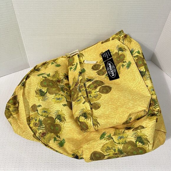 Eastpak x Van Gogh Museum Amsterdam Sunflowers Oil on Canvas Day Pak'R Backpack - Picture 7 of 17